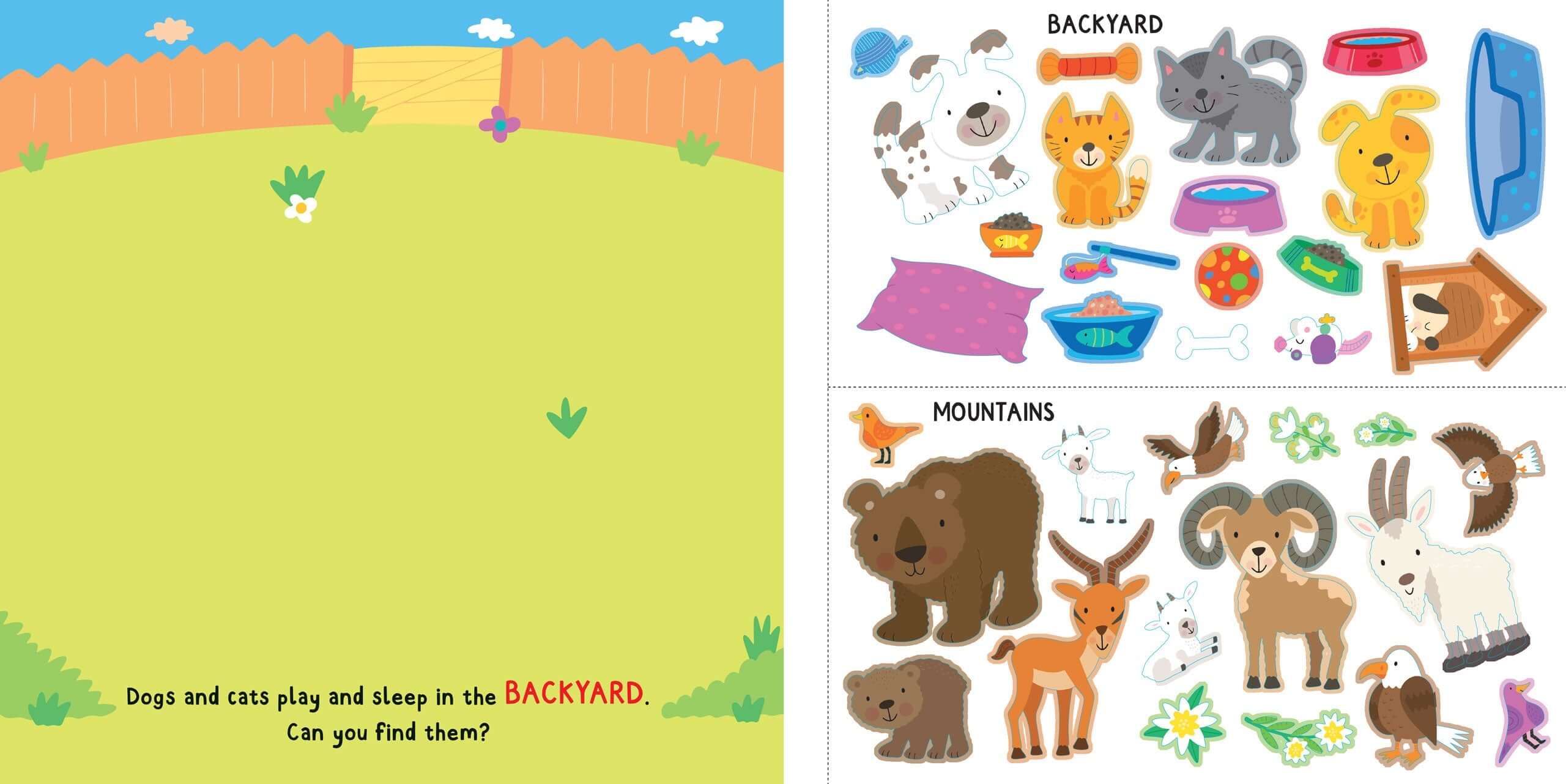 My First Sticker Book Animals
