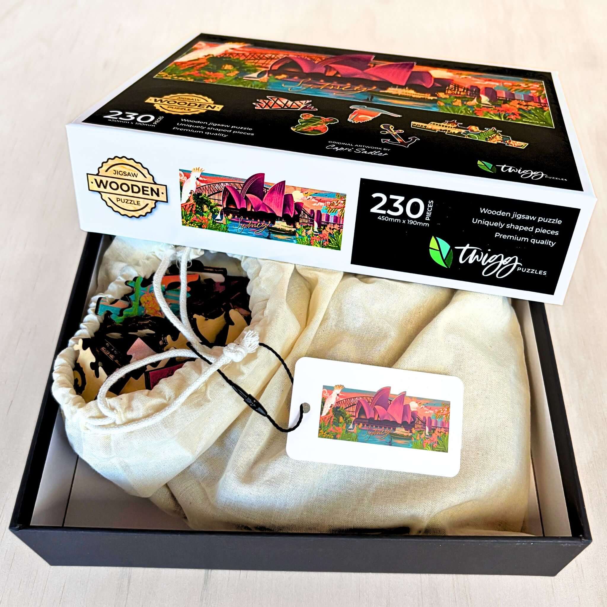 Twigg Puzzles Stunning Sydney 230pc Wooden Puzzle