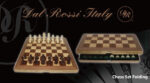 Dal Rossi Chess Set Folding Walnut