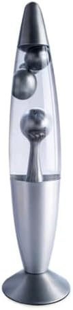 Metallic Motion Lava Lamp Silver