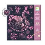 Djeco DJ9715 Wonderful World Scratch Cards