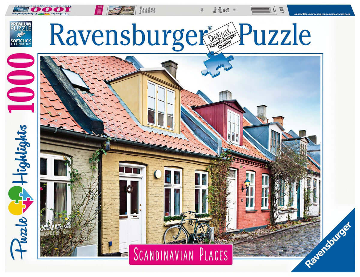 Ravensburger Aarhhus Denmark Puzzle 1000pc
