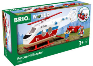 Brio 36022 Rescue Helicopter 4pc