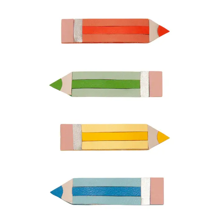 Mimi & Lula Bright Multi - Pencil Clips