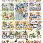 Cobble Hill Bicycles Puzzle 1000pc