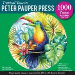 Tropical Toucan Round Puzzle 1000pc