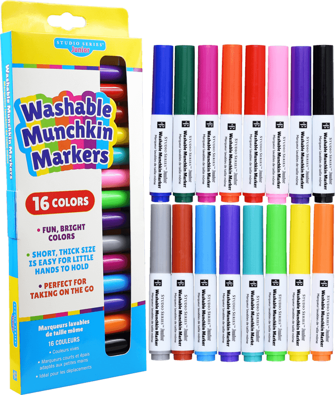 Studio Series Jnr Washable Munchkin Markers