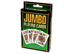 Jumbo Plastic Playing Cards