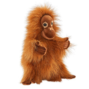 Hansa Orangutan Baby Puppet 25cm