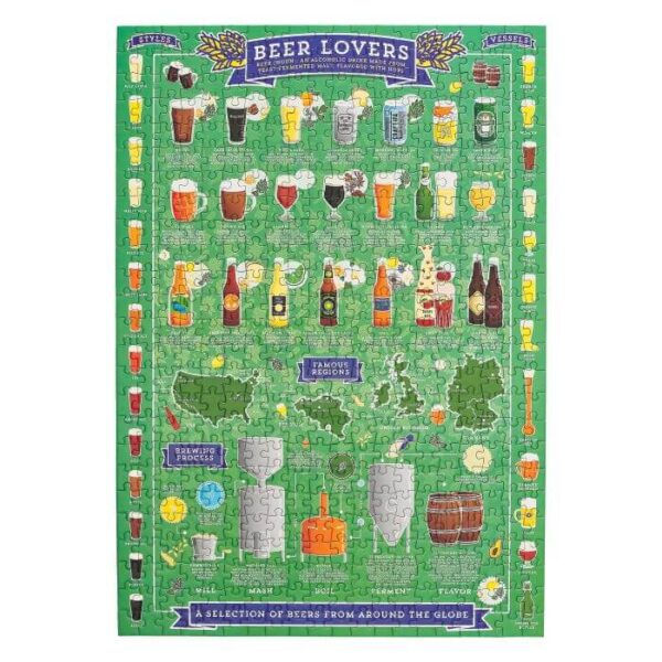 Ridley's Beer Lovers Jigsaw Puzzle 500pc