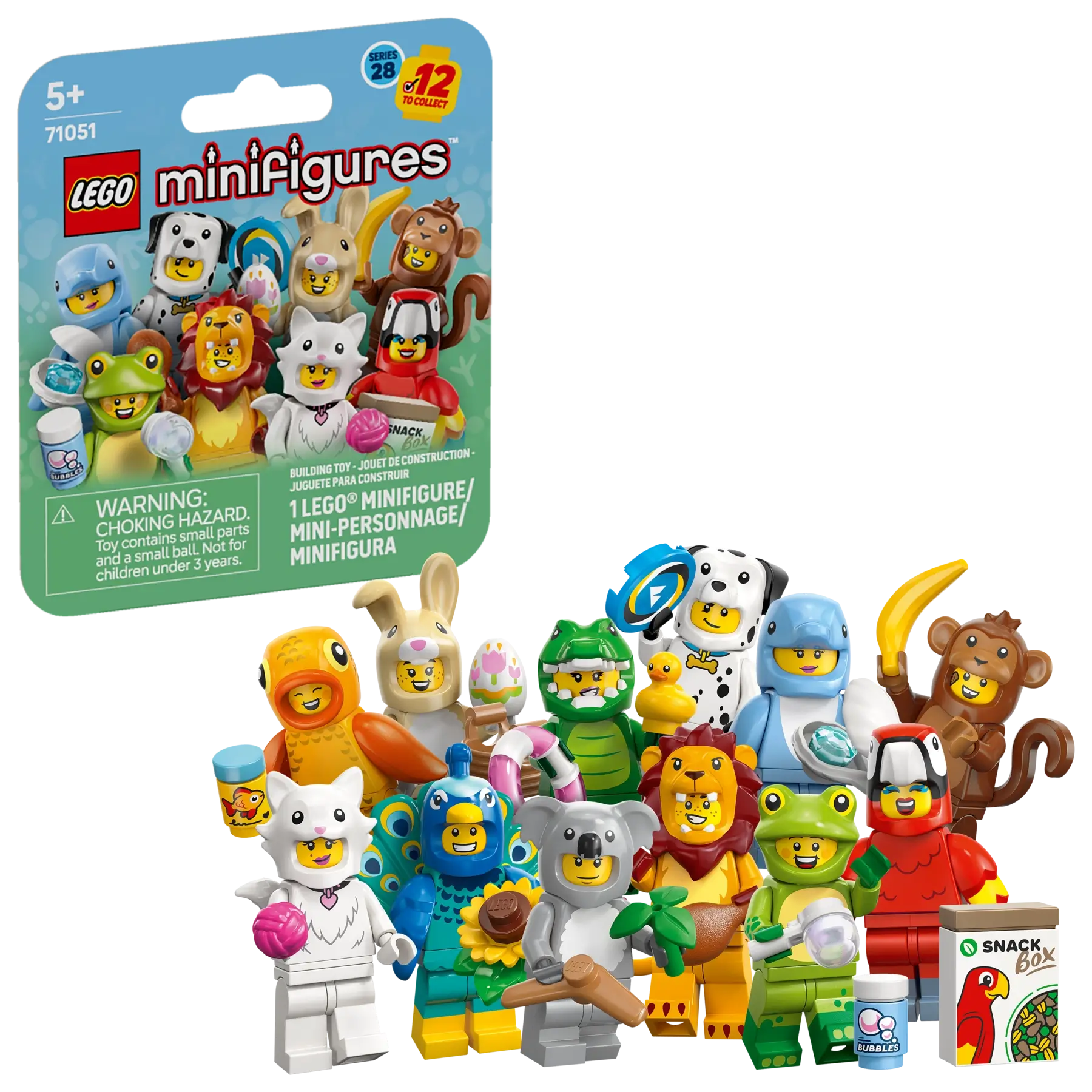 Lego Minifigures 71051 Animals Series