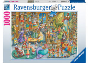 Ravensburger Midnight at the Library Puzzle 1000pc