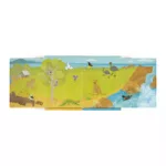 Magna Carry Aussie Animals Playbook Tiger Tribe