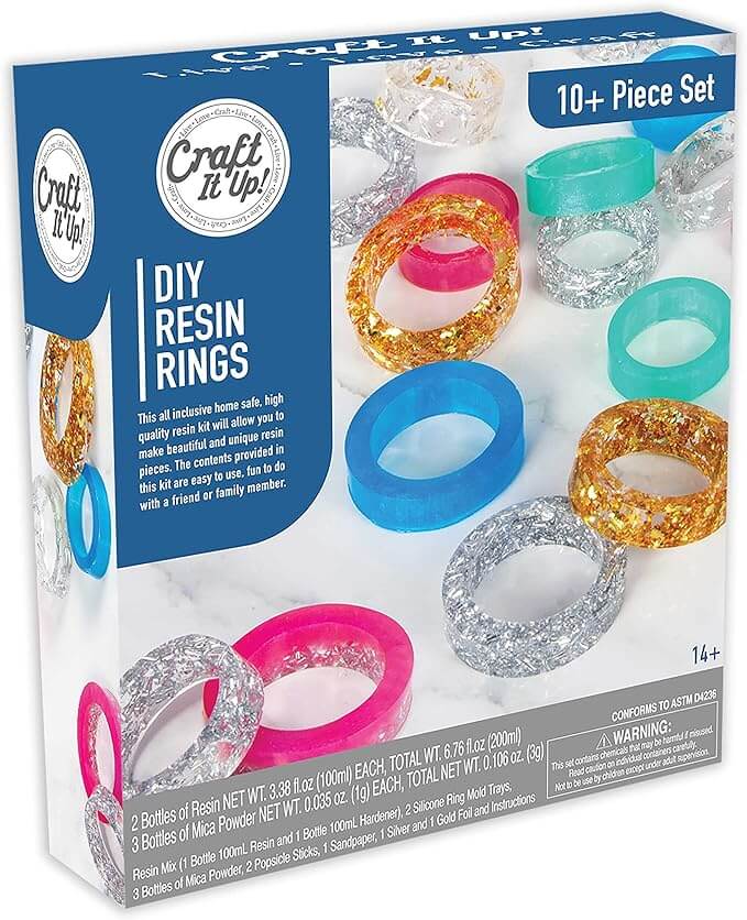 Craft it Up DIY Resin Rings