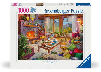 Ravensburger Cozy Cabin Puzzle 1000pc