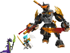 Lego Ninjago 71854 Coles Mission Mech & Dragon Zane
