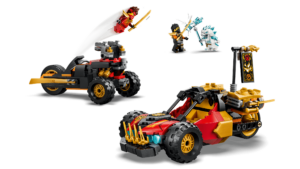 LEGO Ninjago 71864 Kai and Coles Combiner Vehicles