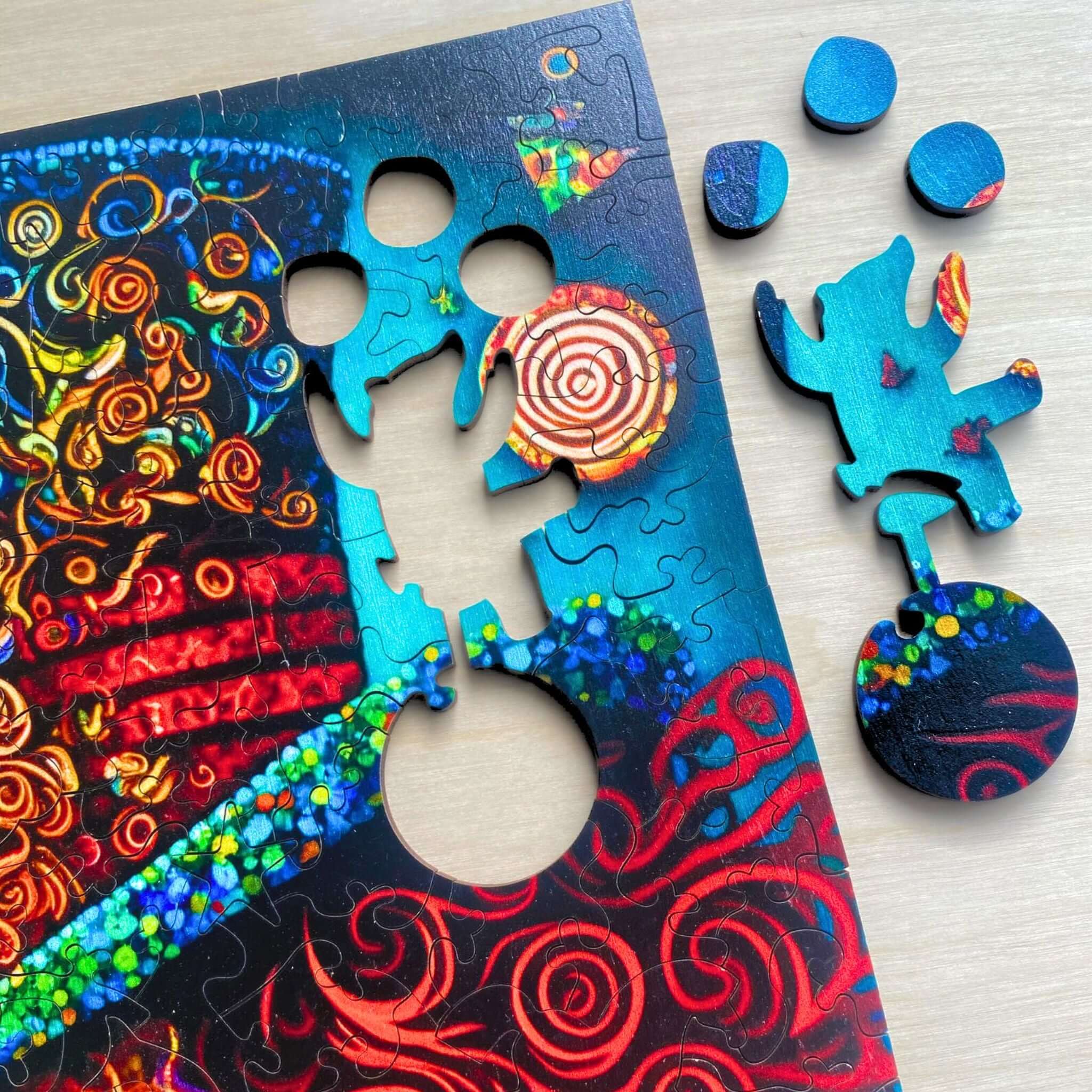 Twigg Puzzles Mad Hatter 282pc Wooden Puzzle