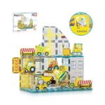 Picasso Tiles Construction 45pc Set With 8 Vehicles