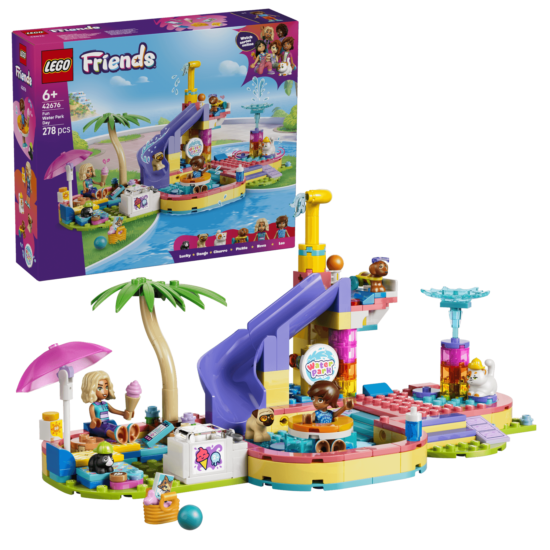 LEGO Friends 42676 Fun Water Park Day