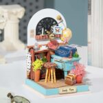 DIY Miniature House Record Mood Study