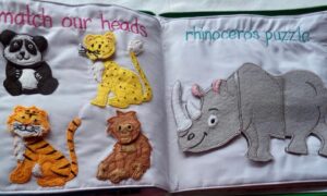 Wild Animal Quiet Book