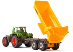 Siku 1605 Fendt with Krampe Tipping Trailer