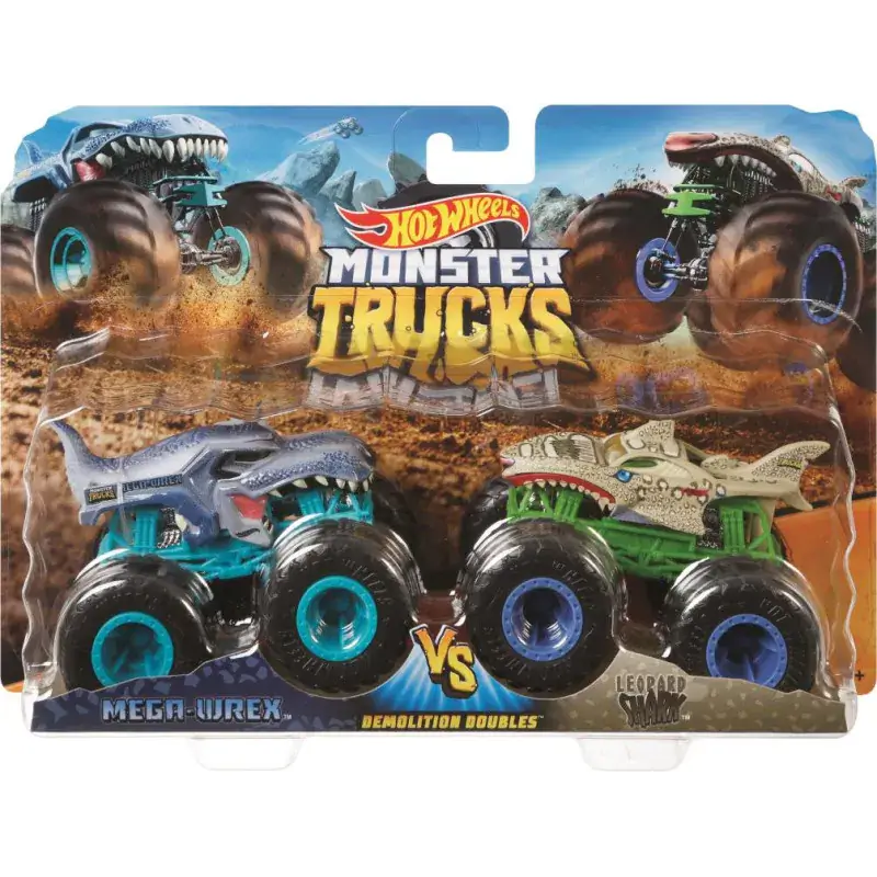 Hot Wheels Monster Trucks 1:64 Demolition Doubles