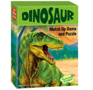 Dinosaur Match Up Card Game & Puzzle