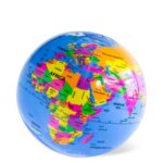 Tiger Tribe Inflatable World Globe Classic 30cm