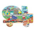 Floss & Rock Construction Jigsaw 40pc
