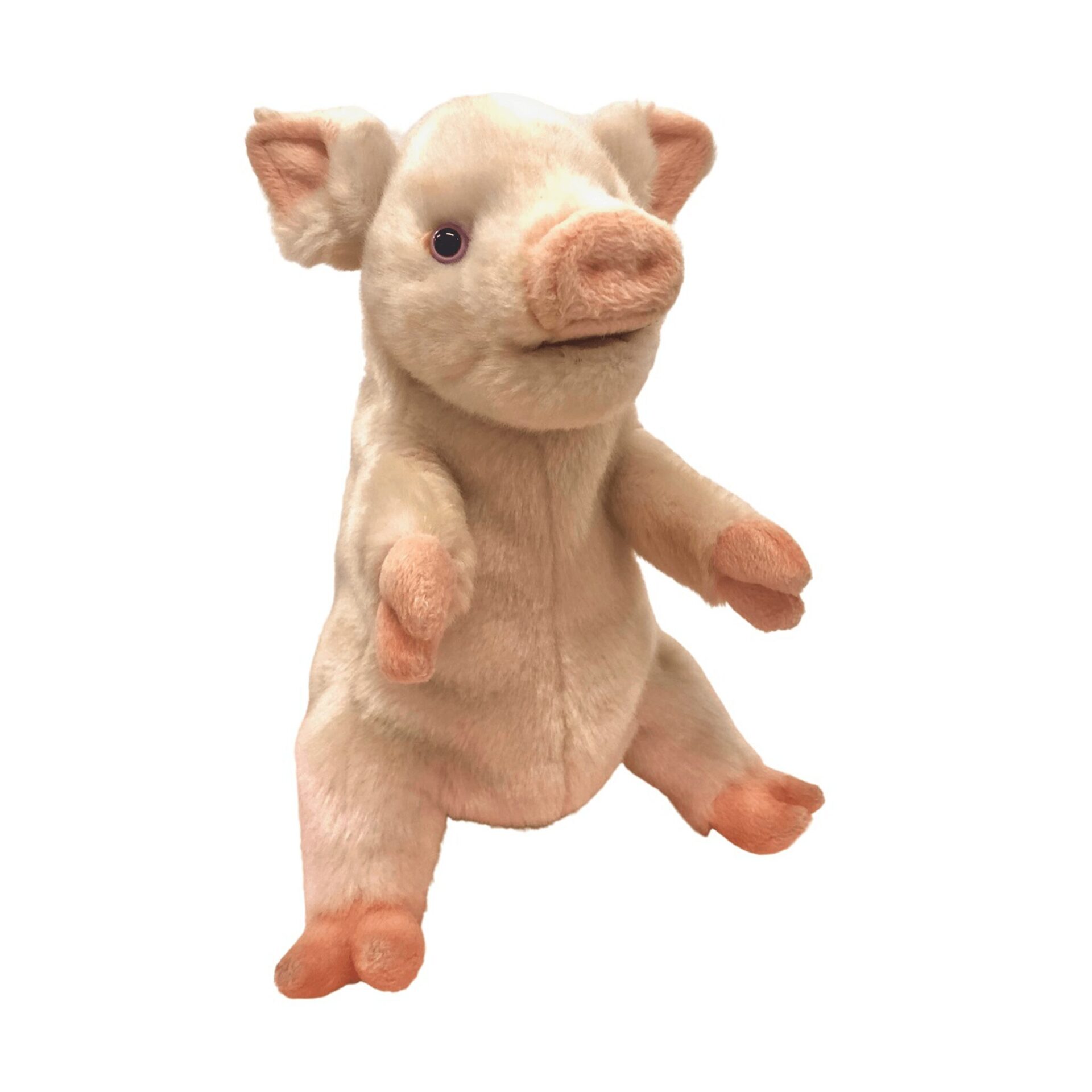 Hansa Pig Hand Puppet 25cm