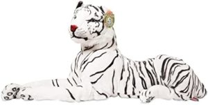 M&D Large White Tiger Plush