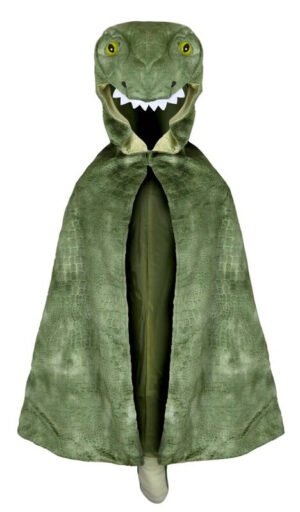 Great Pretenders T-Rex Hooded Cape Size 4-5
