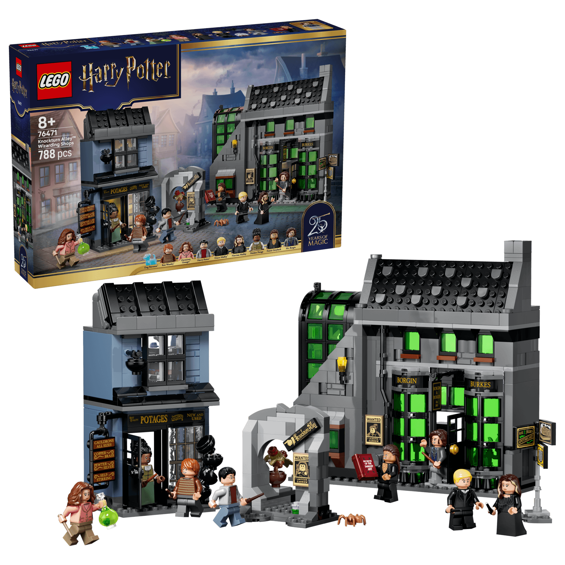 LEGO Harry Potter 76471 Knockturn Alley™ Wizarding Shops
