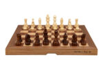 Dal Rossi Chess Set Folding Walnut