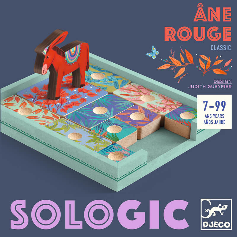 Djeco DJ0815 Red Donkey Logic Game
