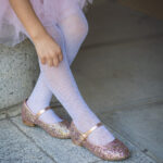 Great Pretenders White Rhinestone Tights Age 3-8