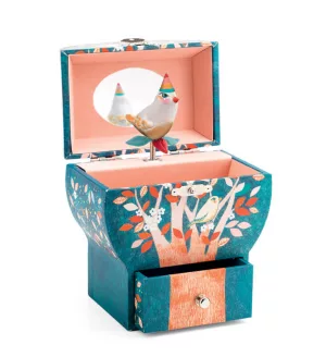 Djeco DJ6592 Poetic Tree with Singing Bird Jewellery Box