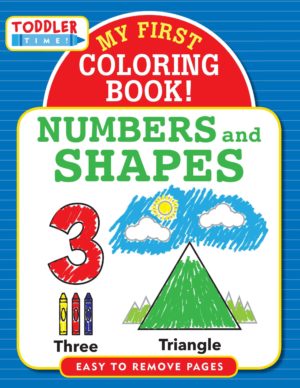 My First Colouring Book Numbers & Shapes