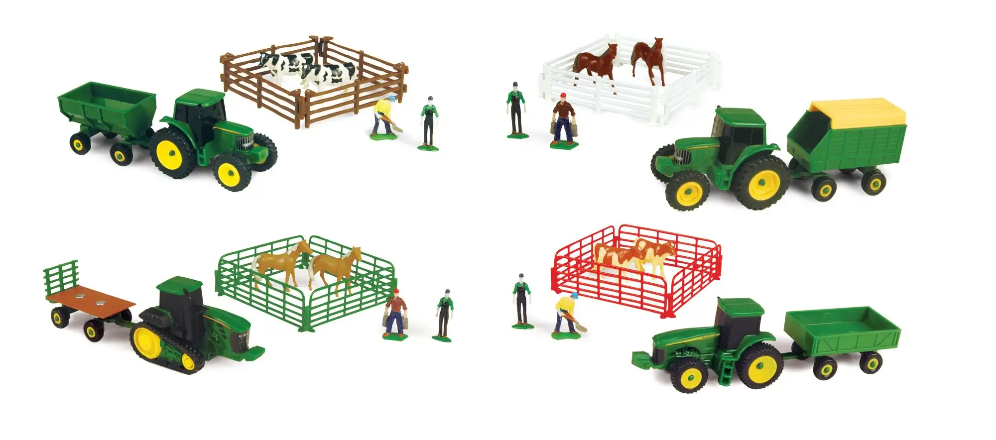 John Deere 10 Piece Mini Farm Set Asst
