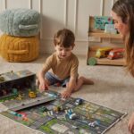 Jiggle & Giggle Veloce Vehicles Pullback Toy Vehicles and Fold-Out Garage