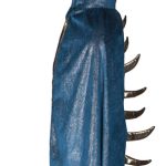 Great Pretenders Teal & Gold Starry Night Dragon Cape Age 5-6