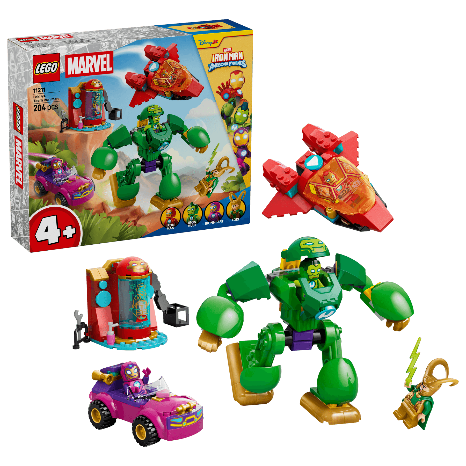 LEGO Marvel 11211 Loki vs. Team Iron Man