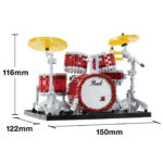 Nanoblock DX Pearl Drum Set Masters