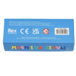 Rainbow Egg Erasers 4pk