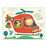 Mudpuppy 4 In A Box Puzzle Set Transport