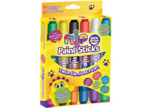 Little Brian Flip Paint Sticks 6pk