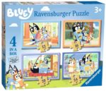 Ravensburger Bluey Let’s Do This! 4 Puzzles in a Box