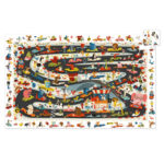 Djeco DJ7564 Car Rally Observation Puzzle 54pc